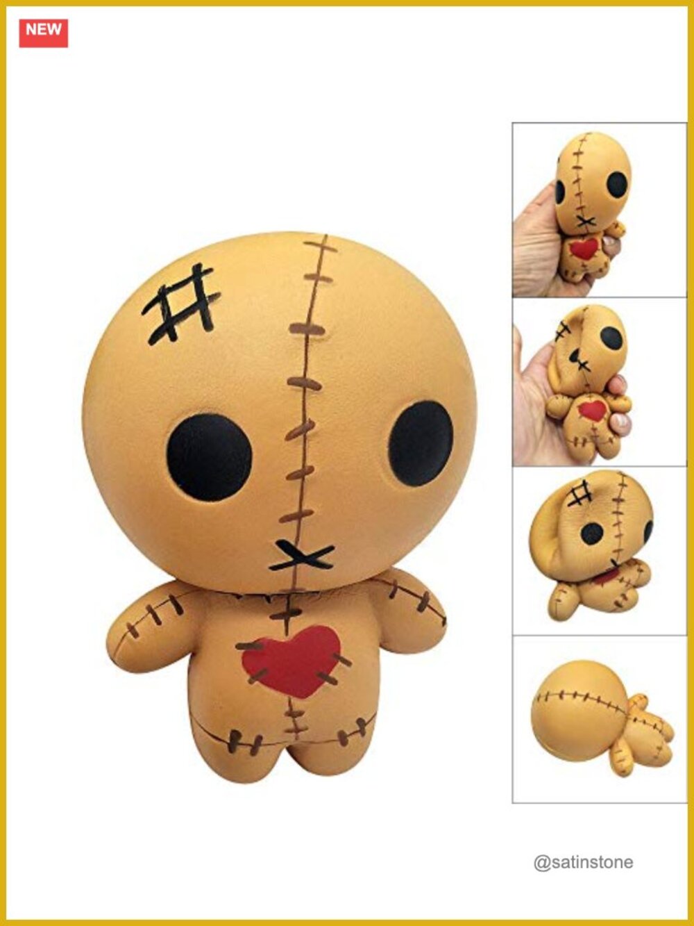 Squishy Slow Rising Stress Relief Toy Horror Doll Scented Kawaii Collectible